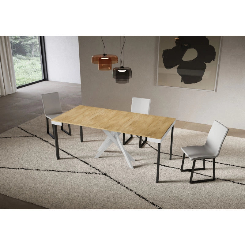 Consolle allungabile 90x40/300 cm Saki Evolution - Quercia Natura