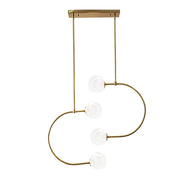 Lampada A Sospensione Sfere Di Vetro APP639-4CP Oro