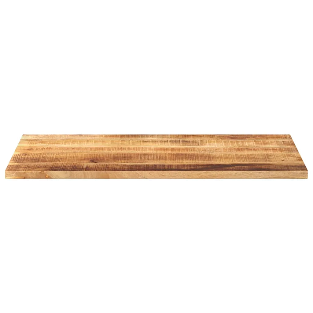 vidaXL Piano per Tavolo 100x60x2,5 cm Rettangolare Legno Mango Grezzo