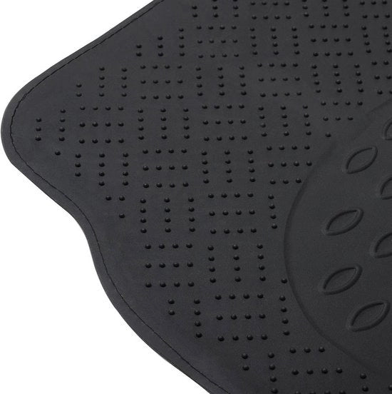 Pannelli di copertura del pavimento per veicoli in alluminio - Universale - Forma a passo - PVC pesante - Resistente al tempo - 69 cm x 49 cm e 46 cm x 47 cm
