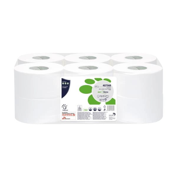 Cf12carta igien. jumbo mini 405str - 407568