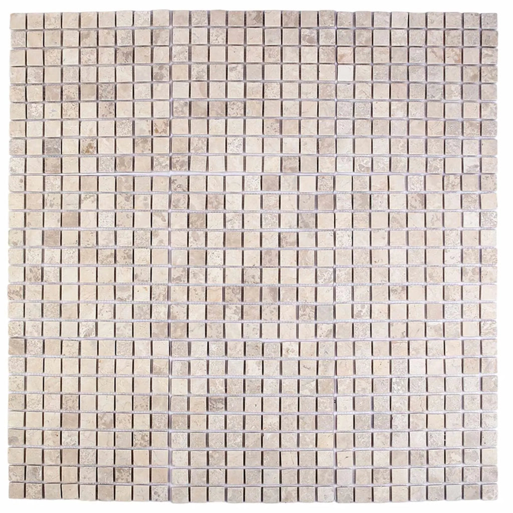 Piastrelle Mosaico Crema 30 x 30 cm Marmo 42033521