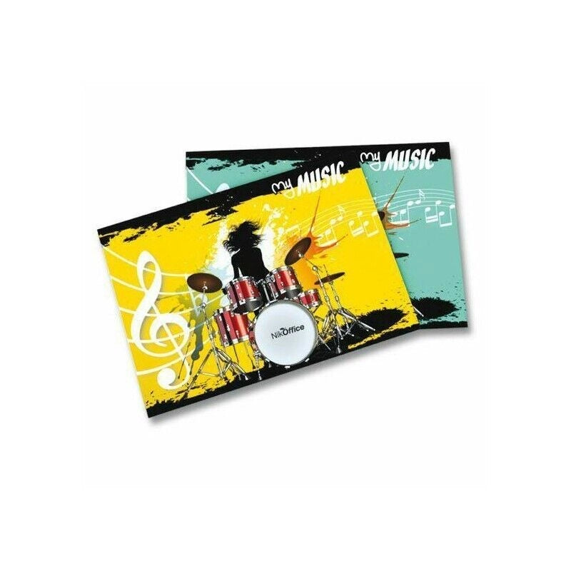 MYMUSIC QUADERNO SCUOLA MUSICA PICCOLO PENTAGRAMMATO