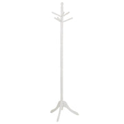 Appendiabiti da terra in legno bianco 44x44x172h
