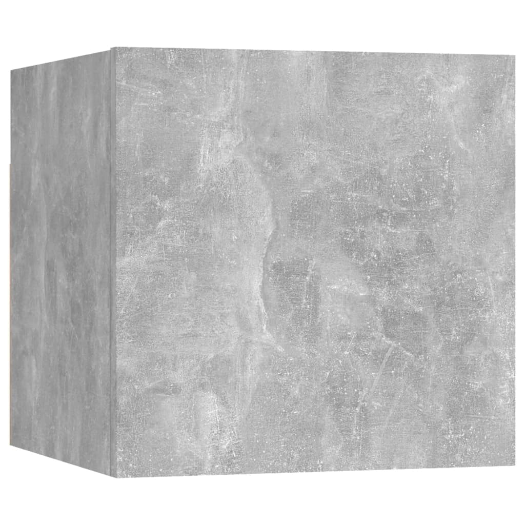 Set di mobili da 8 pezzi tra cui armadio credenza mobile TV televisore per soggiorno camera da letto salotto legno ingegnerizzato grigio 02_0025253