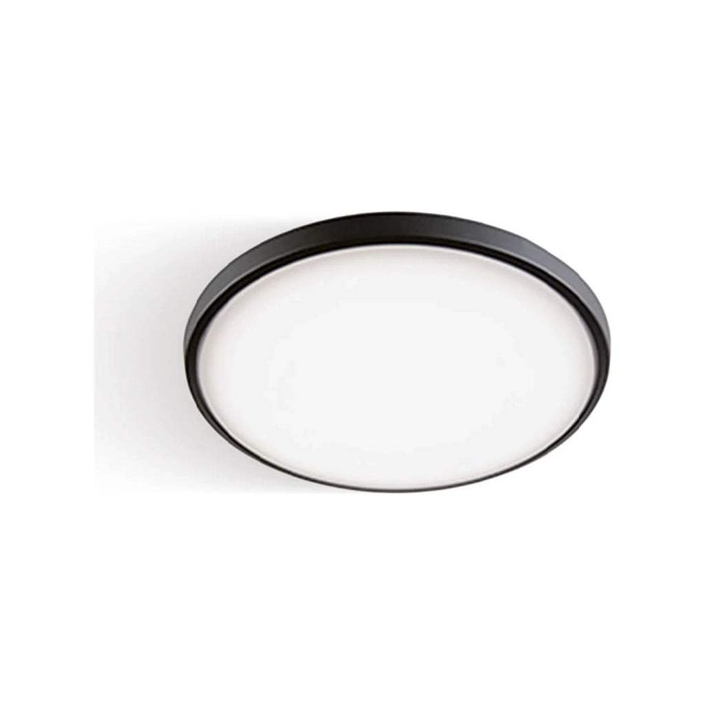 Plafoniera Per Esterni Interni Alluminio Grigio Led 28 W 2700 Lm 3000K Electra