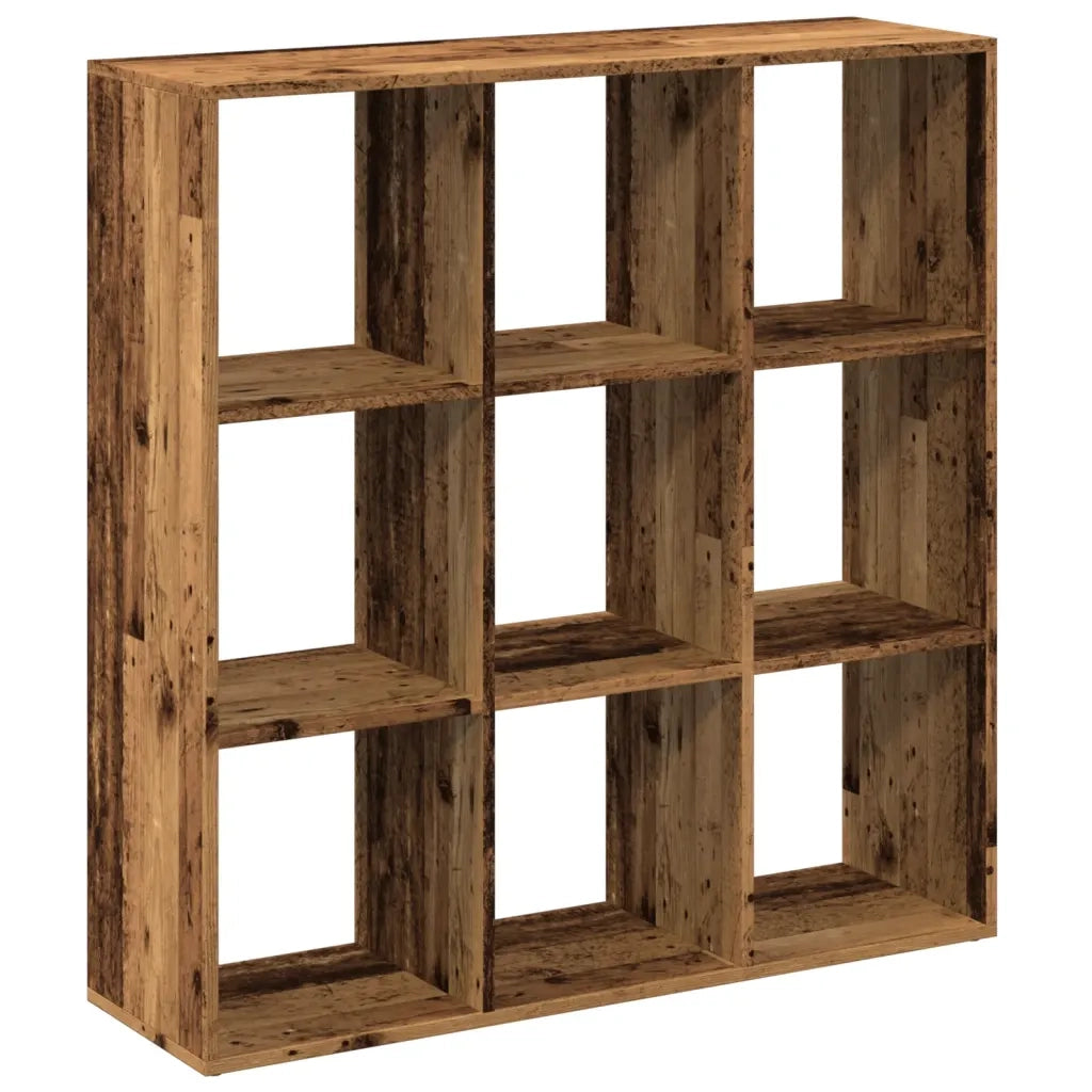 vidaXL Libreria Divisorio Legno Antico 102x29x103,5 cm in Truciolato