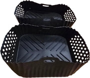 Accessori per Airfryer in silicone - 9,5L - 2 pezzi - Resistenti al calore - Riciclabili - Adatti per Airfryer grandi
