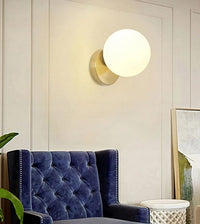 Lampada Da Parete Vetrata APP950-1W Gold