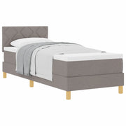 Letto singolo | Letto per adulti | Letto a molle con cuscino Talpa 80 x 200 cm Tessuto