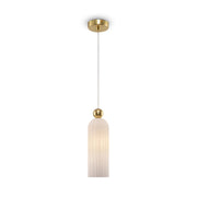 Maytoni Sospensione contemporanea Antic 1 luce E14 oro metallo vetro diffusore bianco