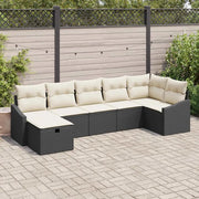 Set di divani con cuscino 7 pcs polyrattan