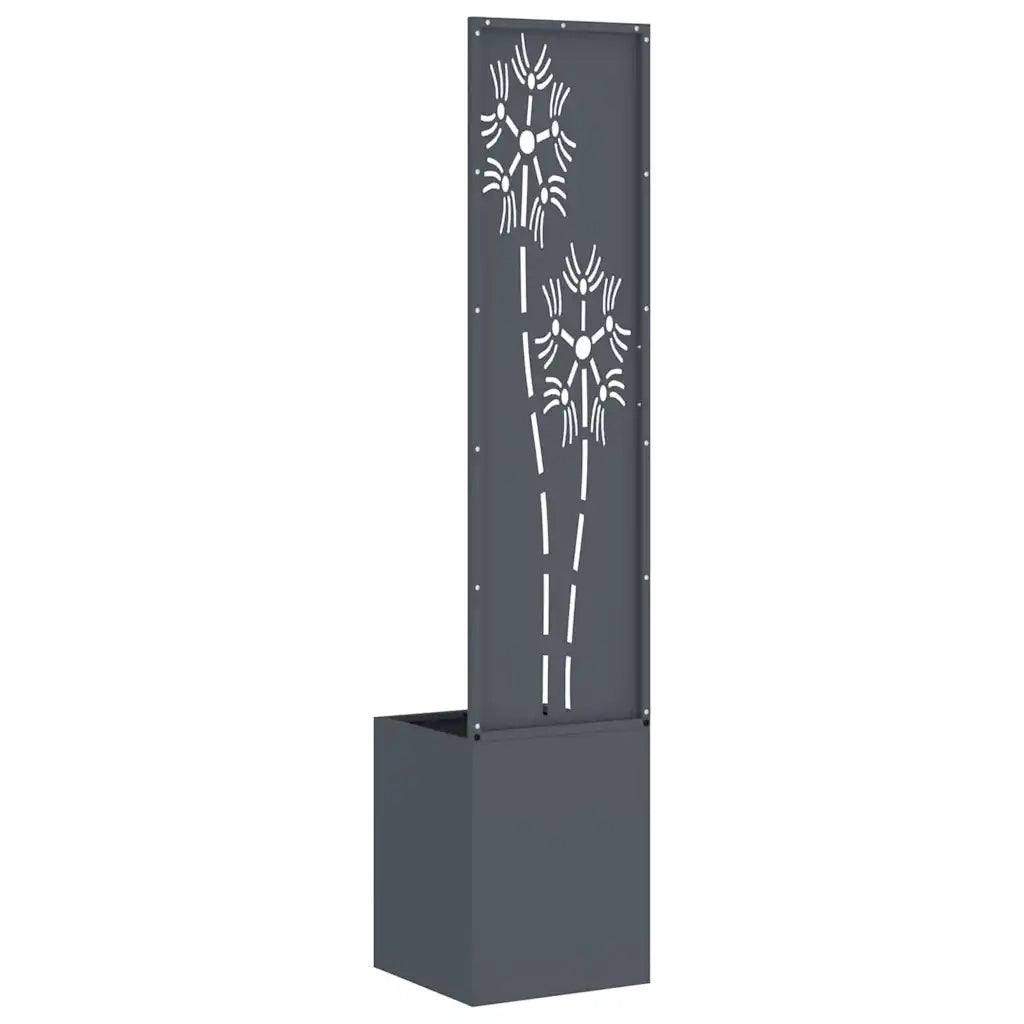 Schermo per privacy in giardino Floreale Antracite 32 x 150 cm CFW2500133