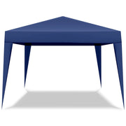 Gazebo richiudibile 3x3 pieghevole a fisarmonica automatico mercato tenda con sacca colore blu