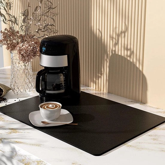 Matrice di assorbimento per servizio - 1 pezzo - nero - 30 x 50 cm