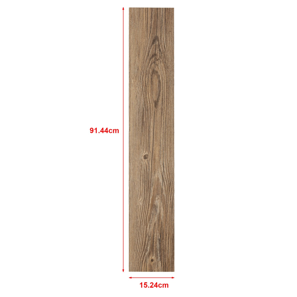 Piastrelle Adesive Vanola in PVC per Spazi Interni 28 listoni = 3,92 m² Effetto Rovere Rustico NEU.HOLZ