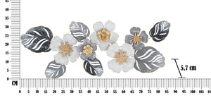 Pannello Flot 87,6x5,7x33,7 cm in Ferro Multicolor