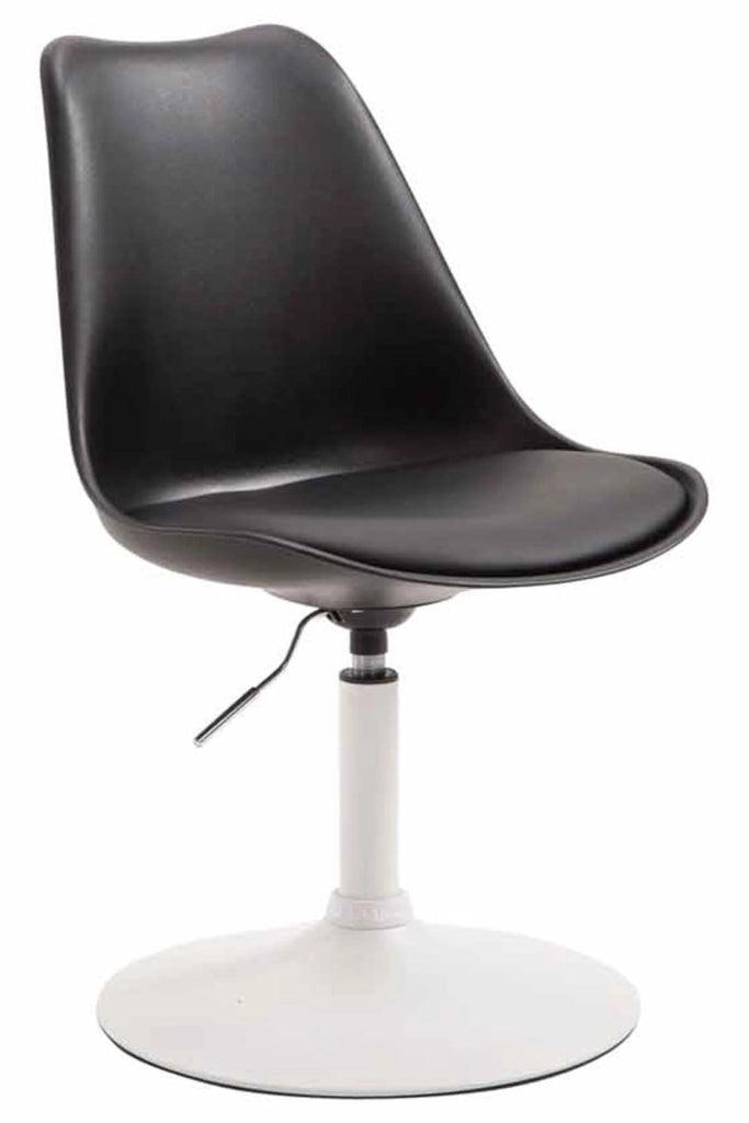 Set di 4 sedie da pranzo Maverick Plastic nero,bianco