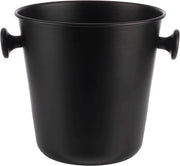 Congelatore per vino e champagne in alluminio con maniglie – Nero opaco, Ø 21,5/15 cm