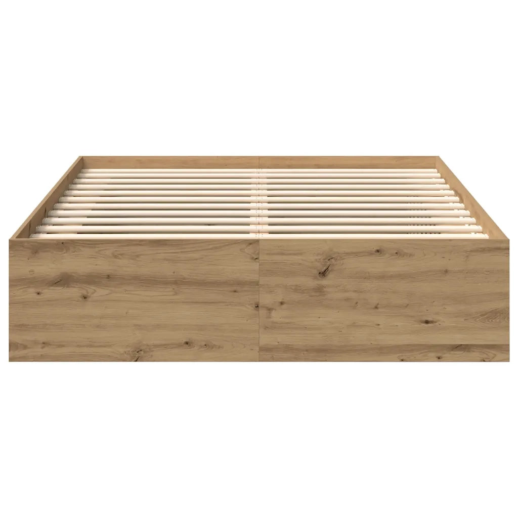 Giroletto senza Materasso Rovere Artigianale 160x200 cm