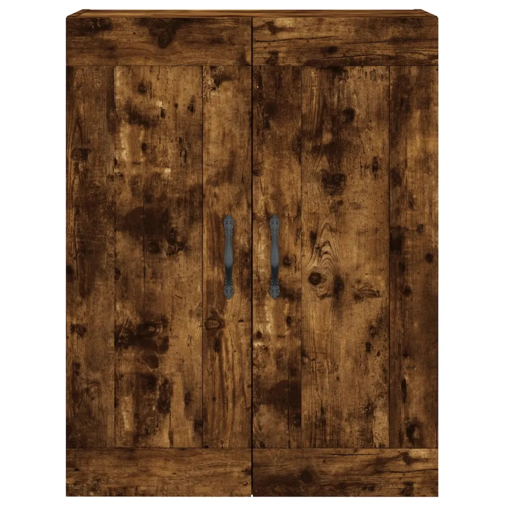 Credenza Rovere Fumo  69,5x34x180 cm in Legno Multistrato 3199782