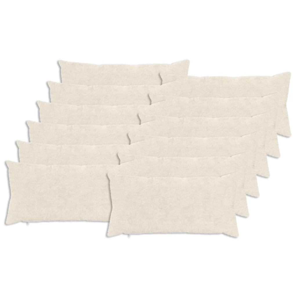 Federa 12 pz HEERLEN Bianco 40 x 80 cm 910203