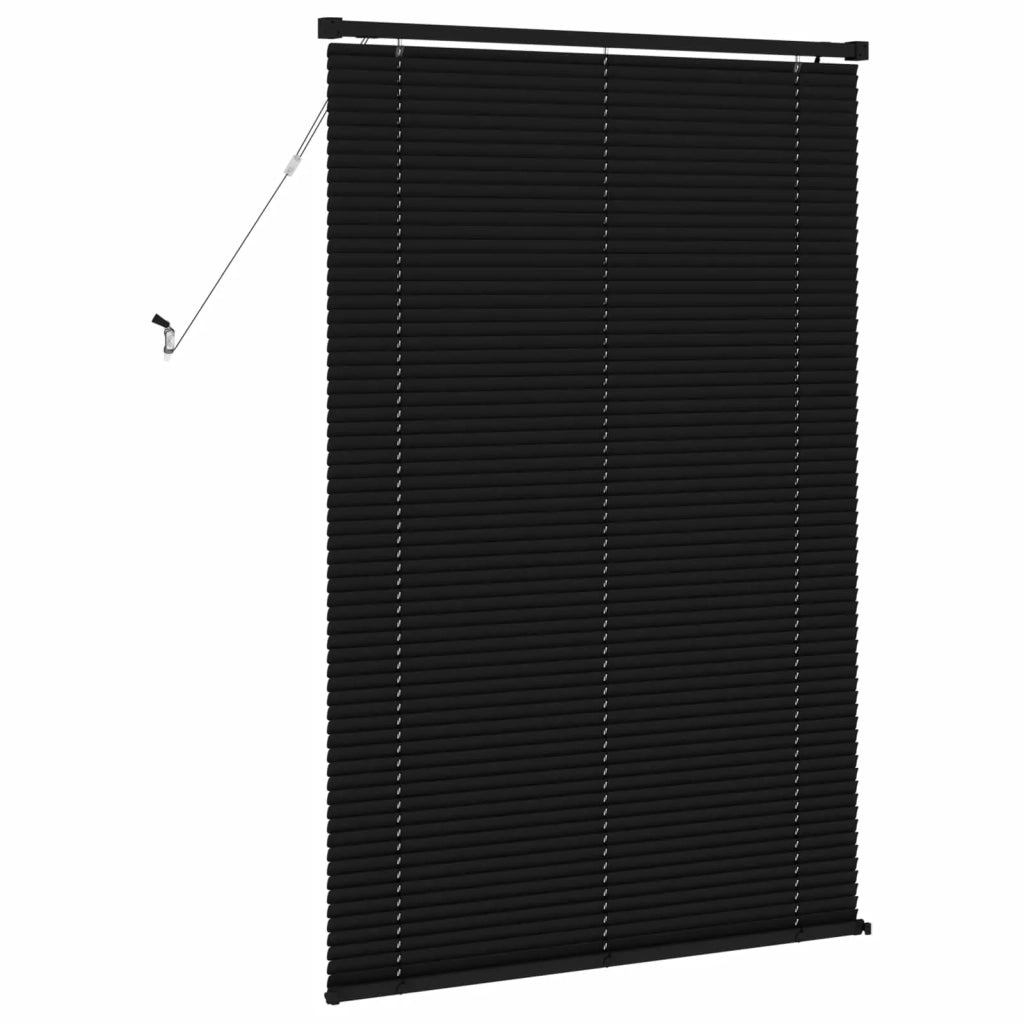 Tenda Veneziana | Tenda a lamelle Nero 150 x 100 cm 25 mm PVC