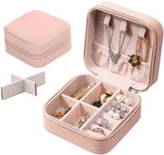 Portafoglio per gioielli, contenitore per orecchini, borsa da viaggio, custodia per gioielli, scatola per collane, regalo per il compleanno, Natale, Giornata della Mamma