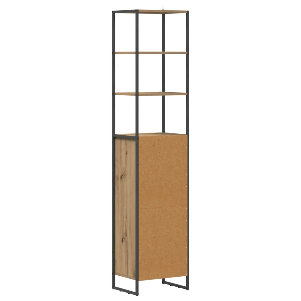Mobile da Bagno con porta Rovere Artigianale 40 x 30 x 180 cm 886497