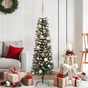 Albero di Natale artificiale con 150 LED Verde 120 cm 3395914