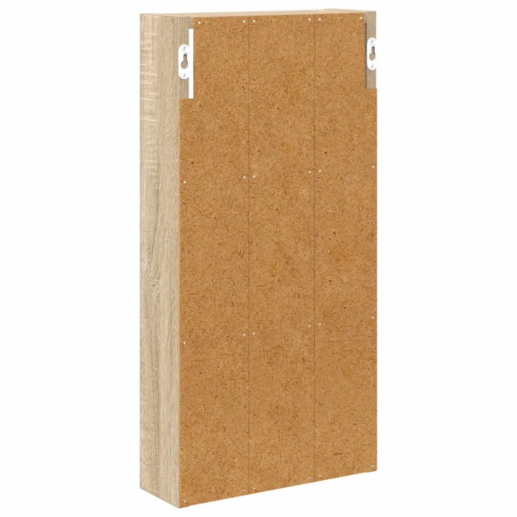 Armadio da bagno a muro Rovere Sonoma 30 x 10 x 60,5 cm 889321