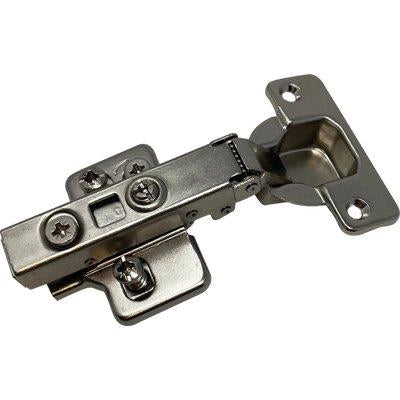 CERNIERA INCASSO 94  ° RALLENTATA + BASETTA - COLLO  9 ACC NICH F.MM 35X11 REGISTRABILE- 10 pezzi