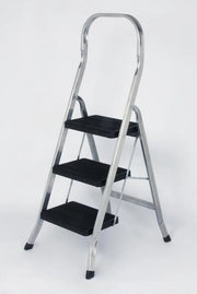 Sgabello Scala in Alluminio Antiscivolo Salgo 3 Gradini