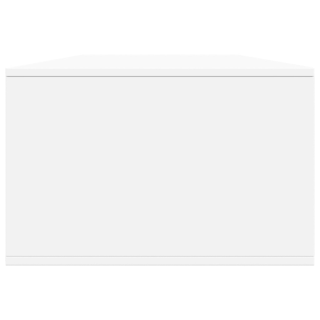 vidaXL Tavolino da Salotto Bianco 102x55x35 cm in Legno Multistrato