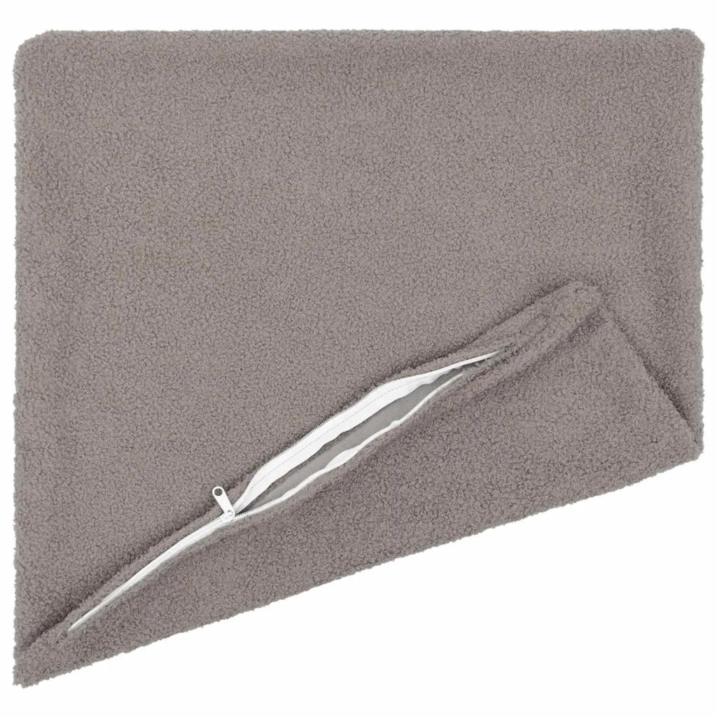 Federa 12 pcs HEERLEN Grigio Chiaro 50 x 50 cm Bouclé 910911