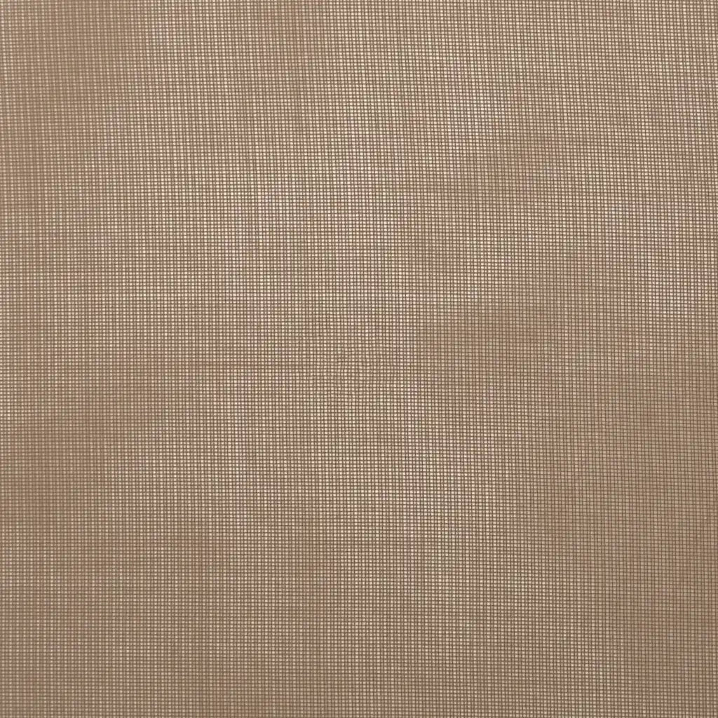 Tende in Voile con Passanti 2 pz Marrone Chiaro 140x260 cm
