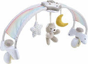 Regolatore di luce arcobaleno per lettino o lettino - Luci e musica rilassante per bambini - Versione neutra