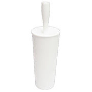 Portascopino WC Scopino Bagno Antibatterico Bianco