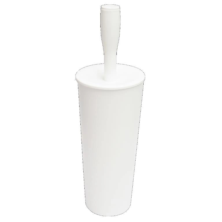 Portascopino WC Scopino Bagno Antibatterico Bianco