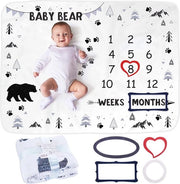 Pannellino per Bambini | Tema Orso | Soffice, Spesso e Comodo | Regalo di Nascita Perfetto per Ragazzo o Ragazza