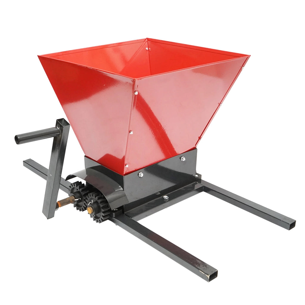 Frantumatore manuale per uva, capacità di frantumazione 300 kg/h, vasca da 25 litri