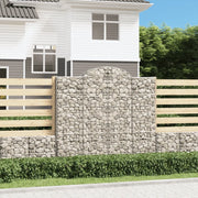 Cesti Gabbioni ad Arco 4 pz 200x50x180/200 cm Ferro Zincato 3146406
