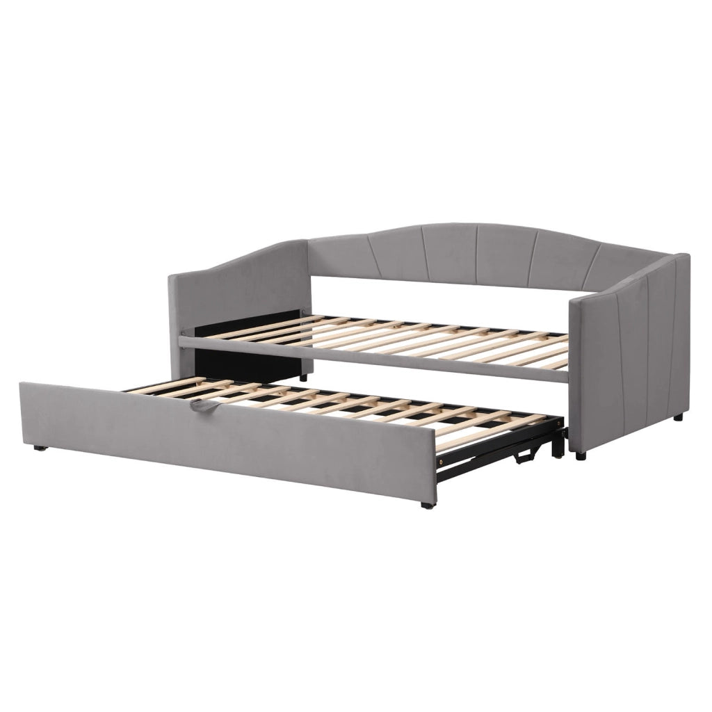 Letto a scomparsa per adulti - Xylo - 90/180x200 cm - Grigio