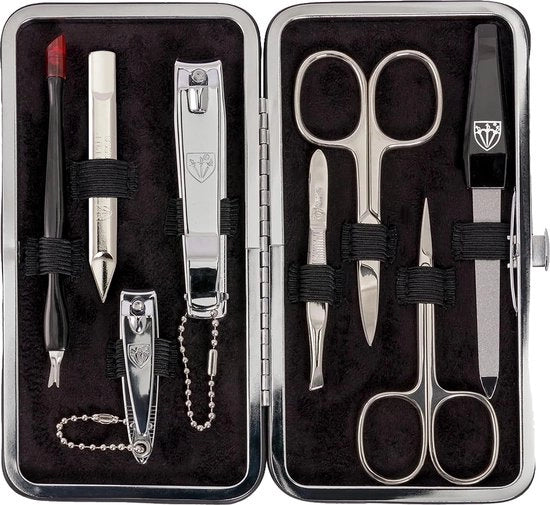 Set di Manicure Professionale - Kit di Pedicure Professionale, Strumenti di Cura delle Unghie 8-Pezzi