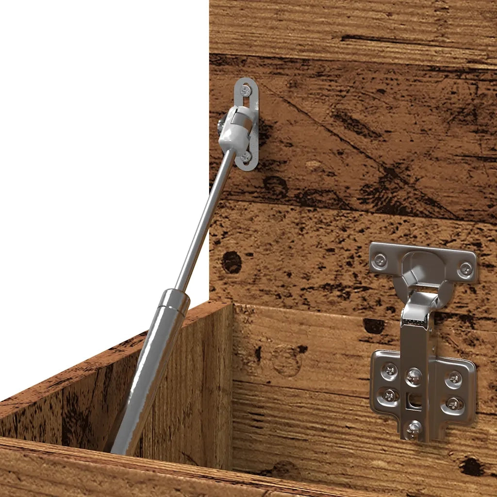 Scarpiera-Scaffale per scarpe Legno Antico 80x30x45 cm in Legno Multistrato