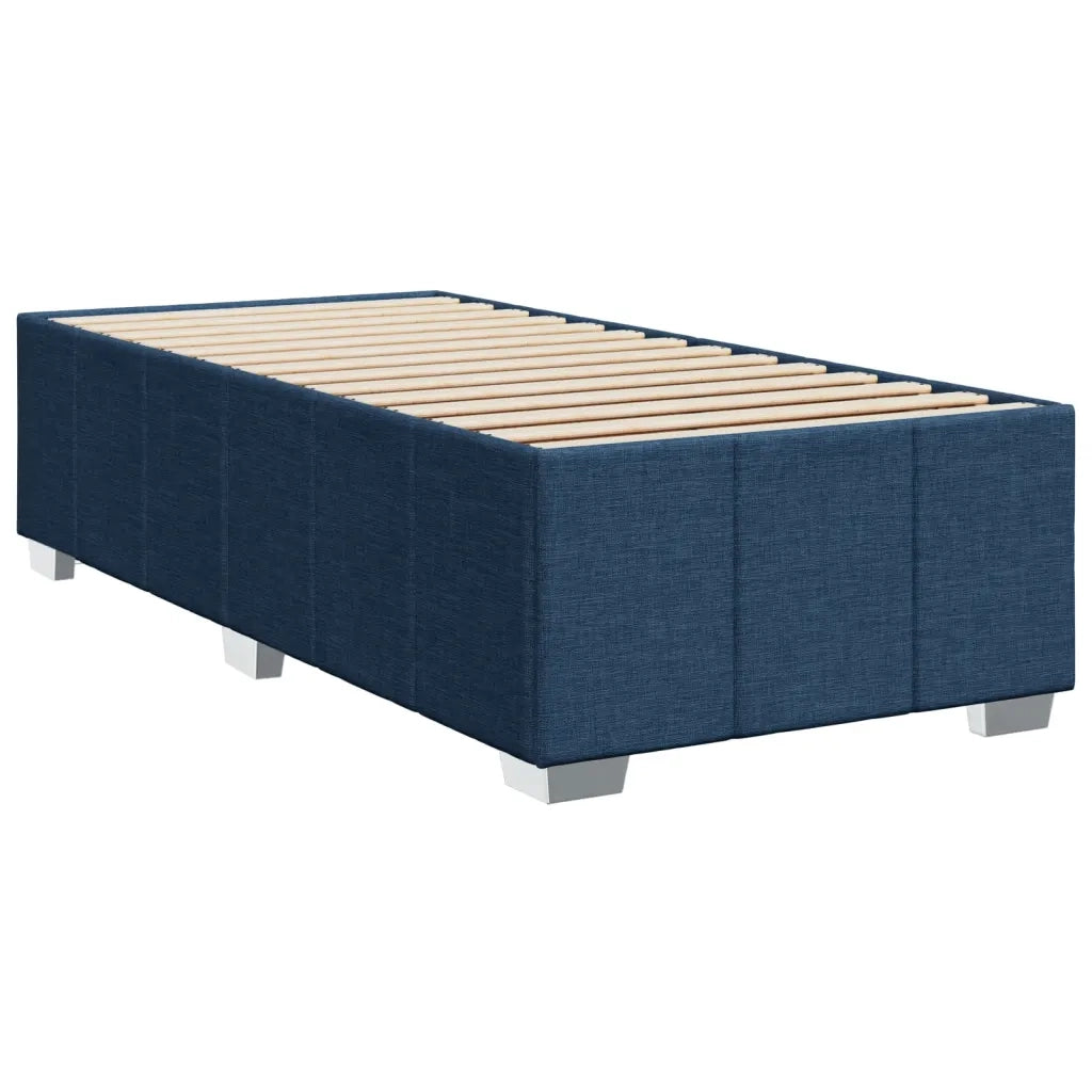 Giroletto a Molle con Materasso Blu 100x200 cm in Tessuto 3293899