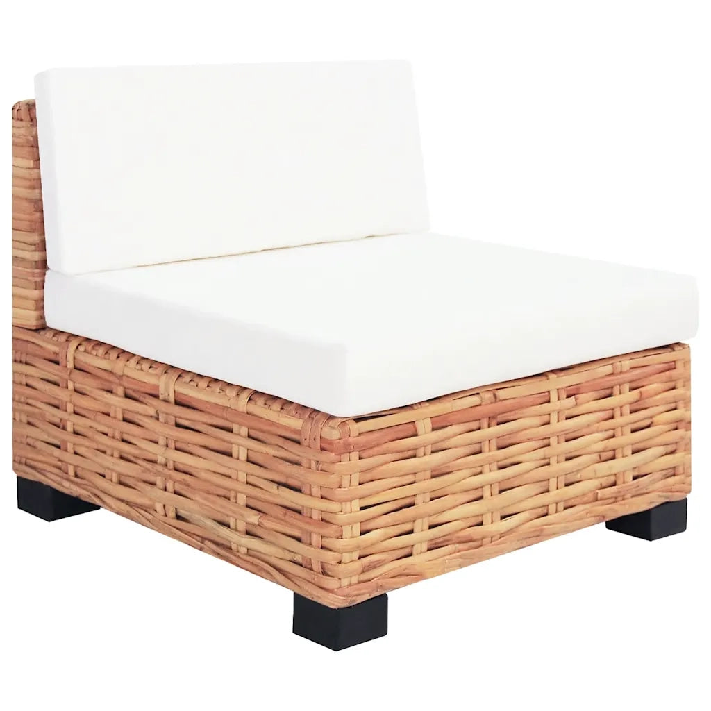 Set Divano 14 pz in Rattan Naturale 244626