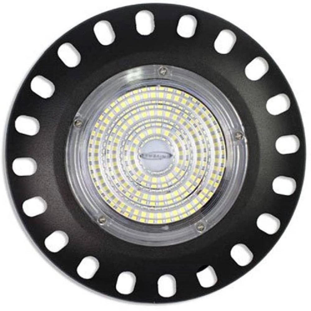 Trade Shop - Lampada Led Industriale Forma Ufo Catena 50 Watt Capannone Luce 6500k F50w-nf9 -