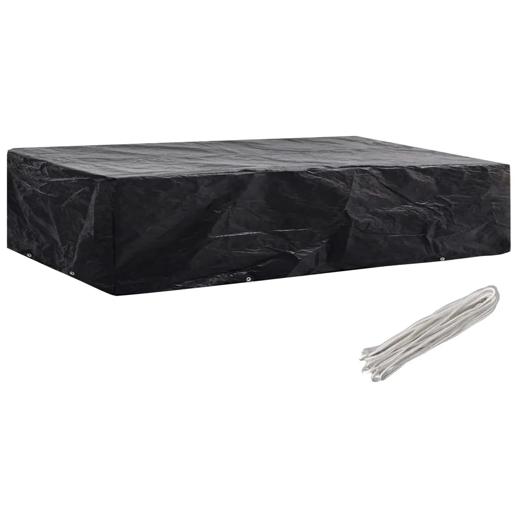 Coperture Arredi Giardino | Telone per mobili da esterni 2 pz 8 Occhielli 218x77x55 cm