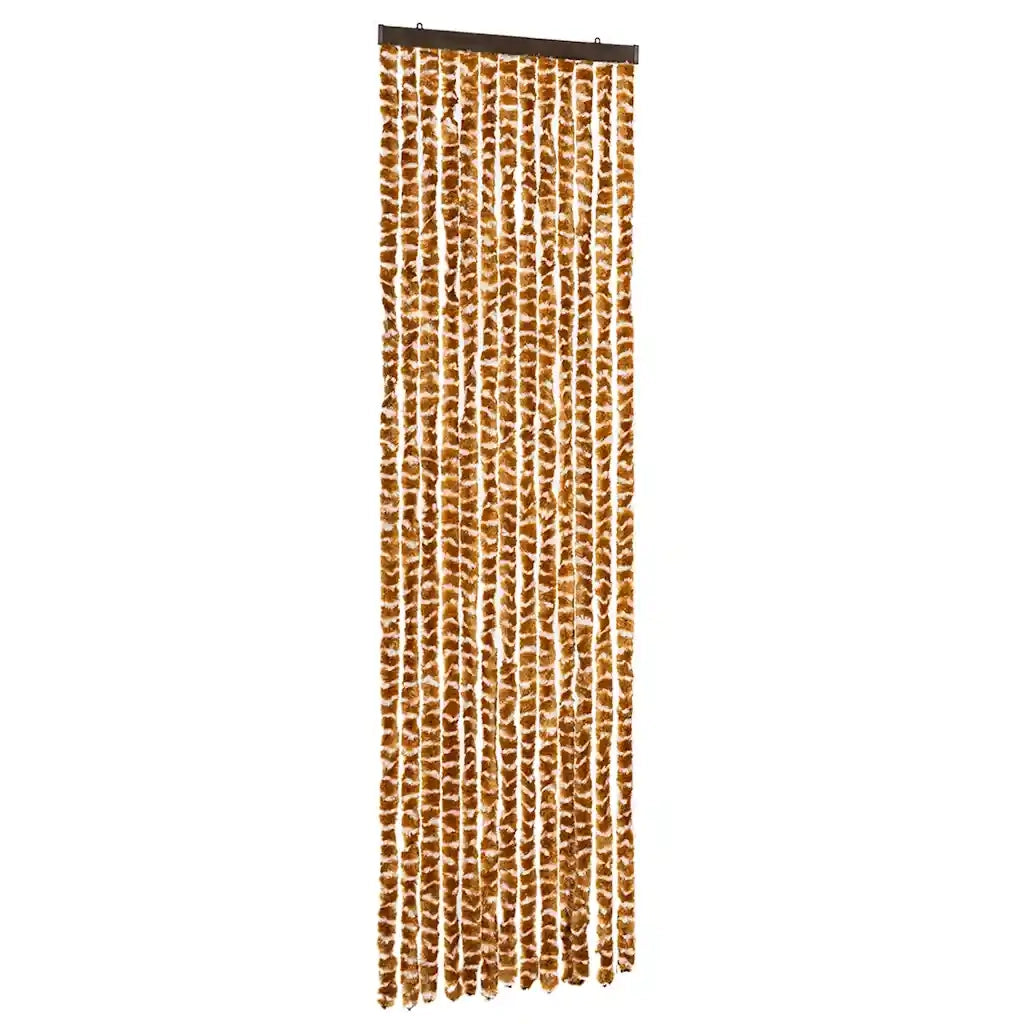 Zanzariera Ocra e Bianco 56x185 cm Ciniglia CFW2360664